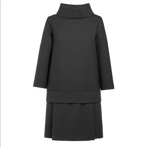Cop Copine Black Mock Neck Dress